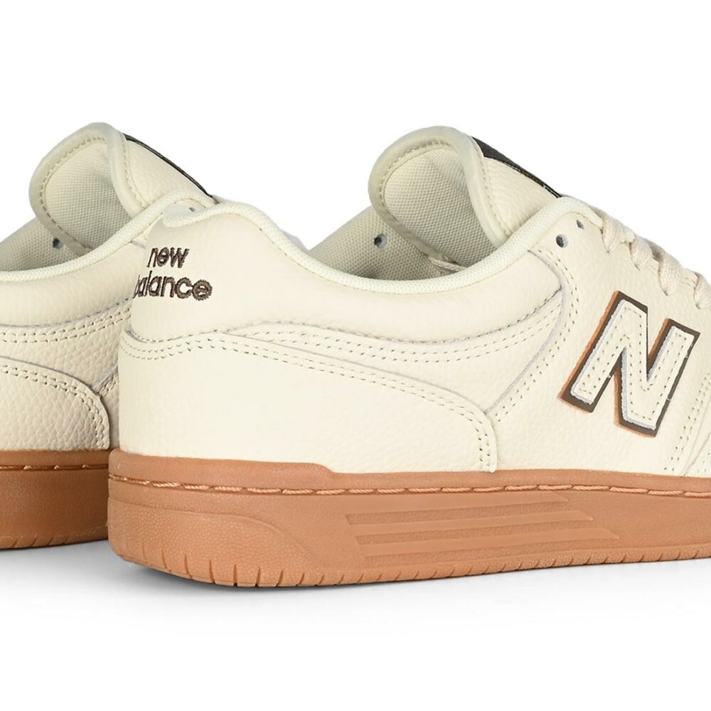 New Balance Numeric Andrew Reynolds 480 Skate Shoes - Sea Salt/Brown