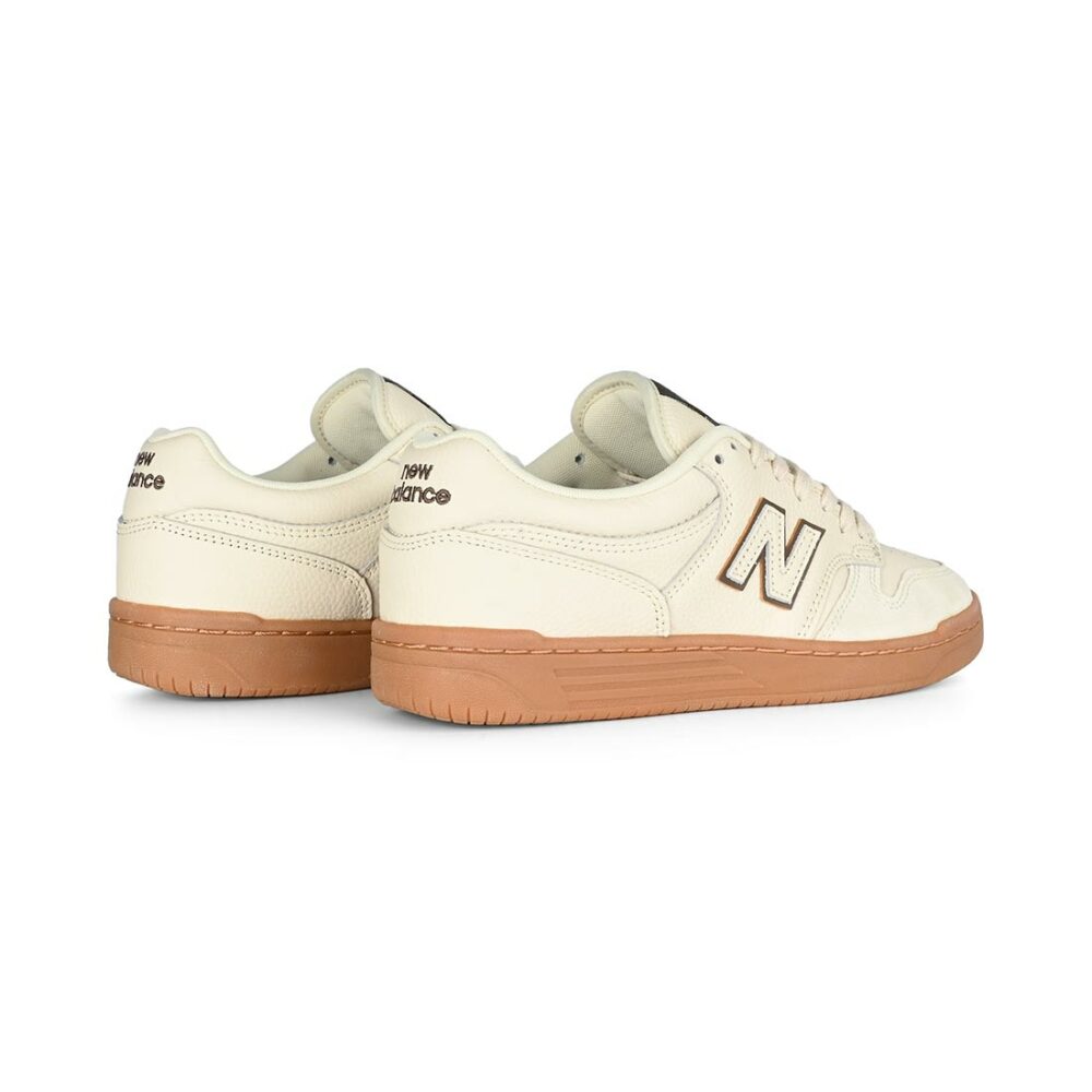 New Balance Numeric Andrew Reynolds 480 Skate Shoes - Sea Salt/Brown