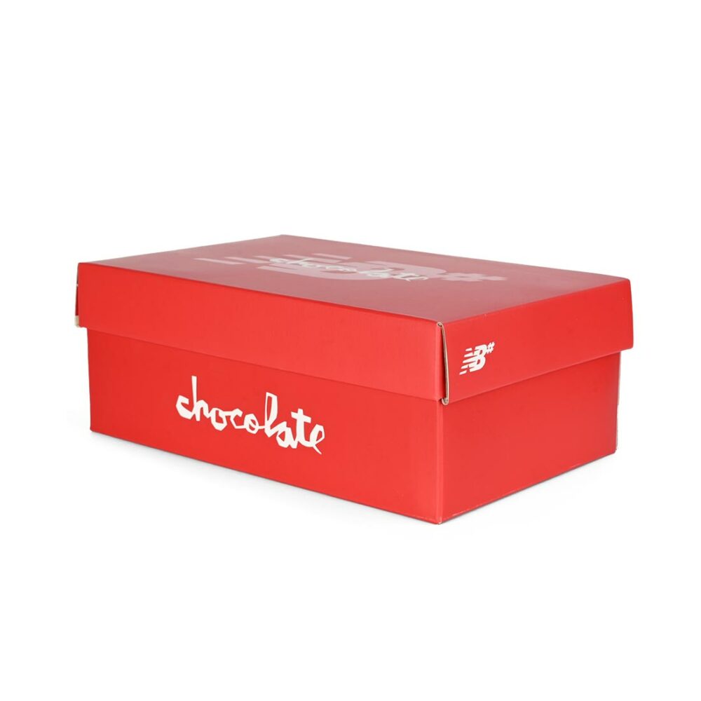 New Balance Numeric x Chocolate 480 Skate Shoes - Sea Salt/Red