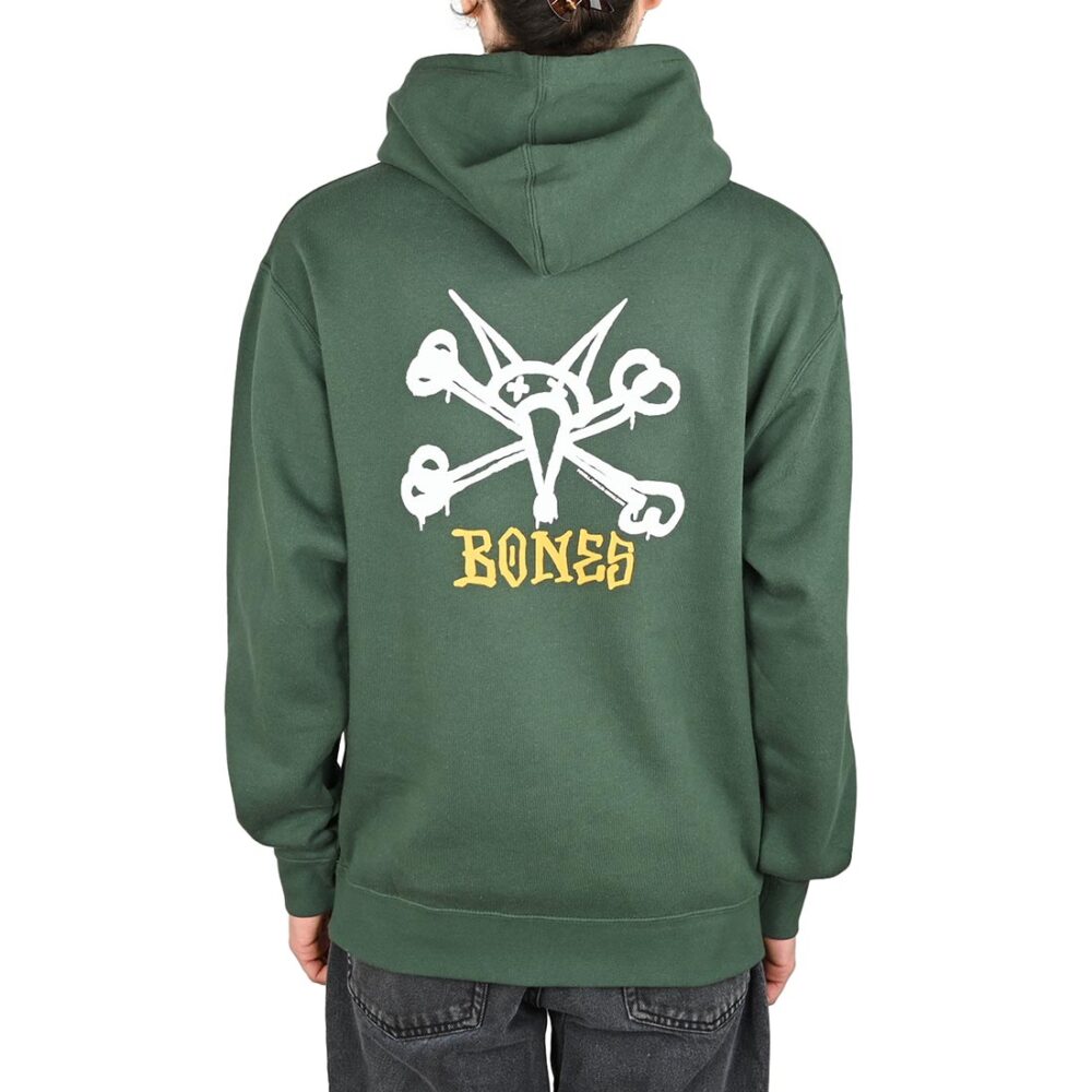 Powell Peralta Rat Bones Pullover Hoodie - Alpine Green