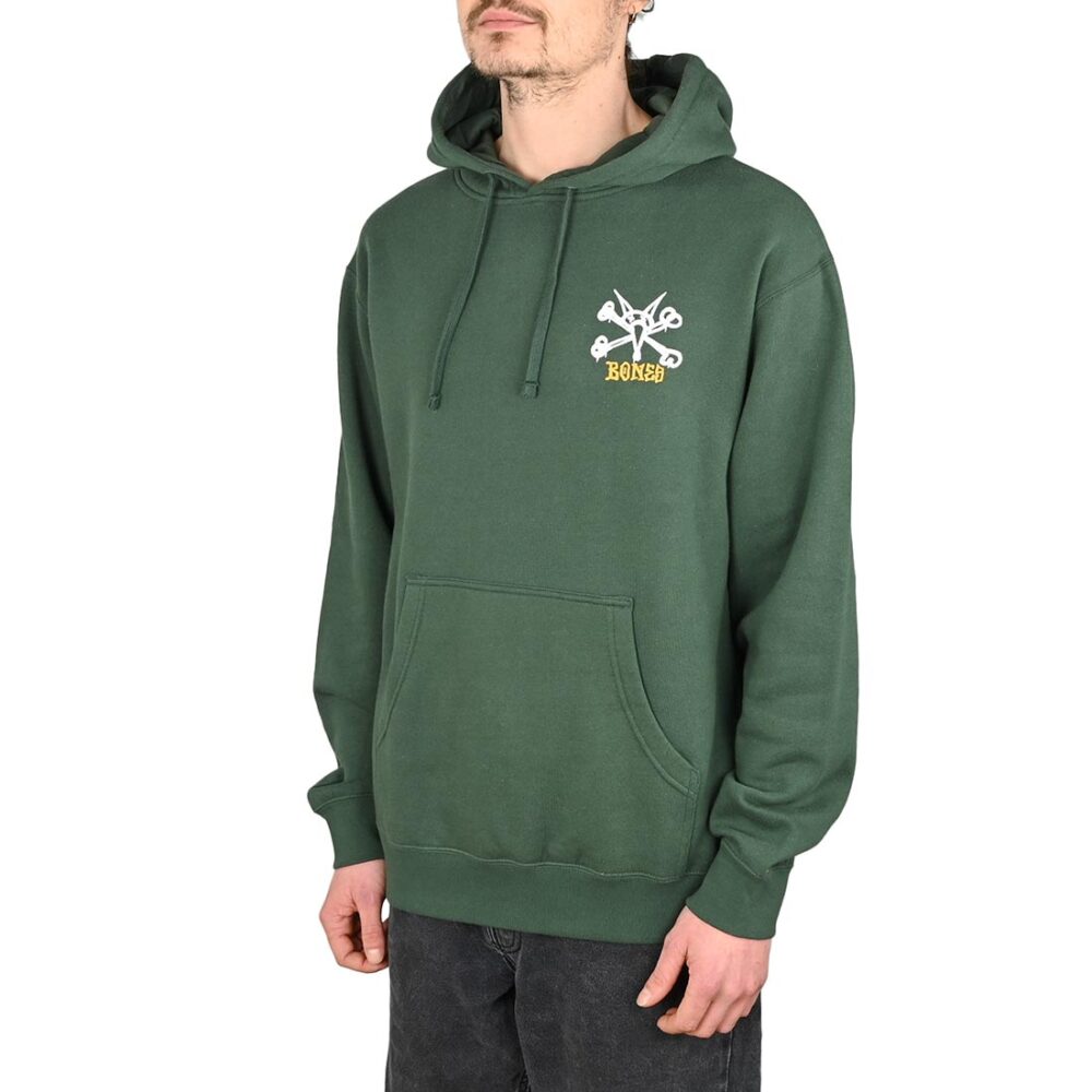 Powell Peralta Rat Bones Pullover Hoodie - Alpine Green