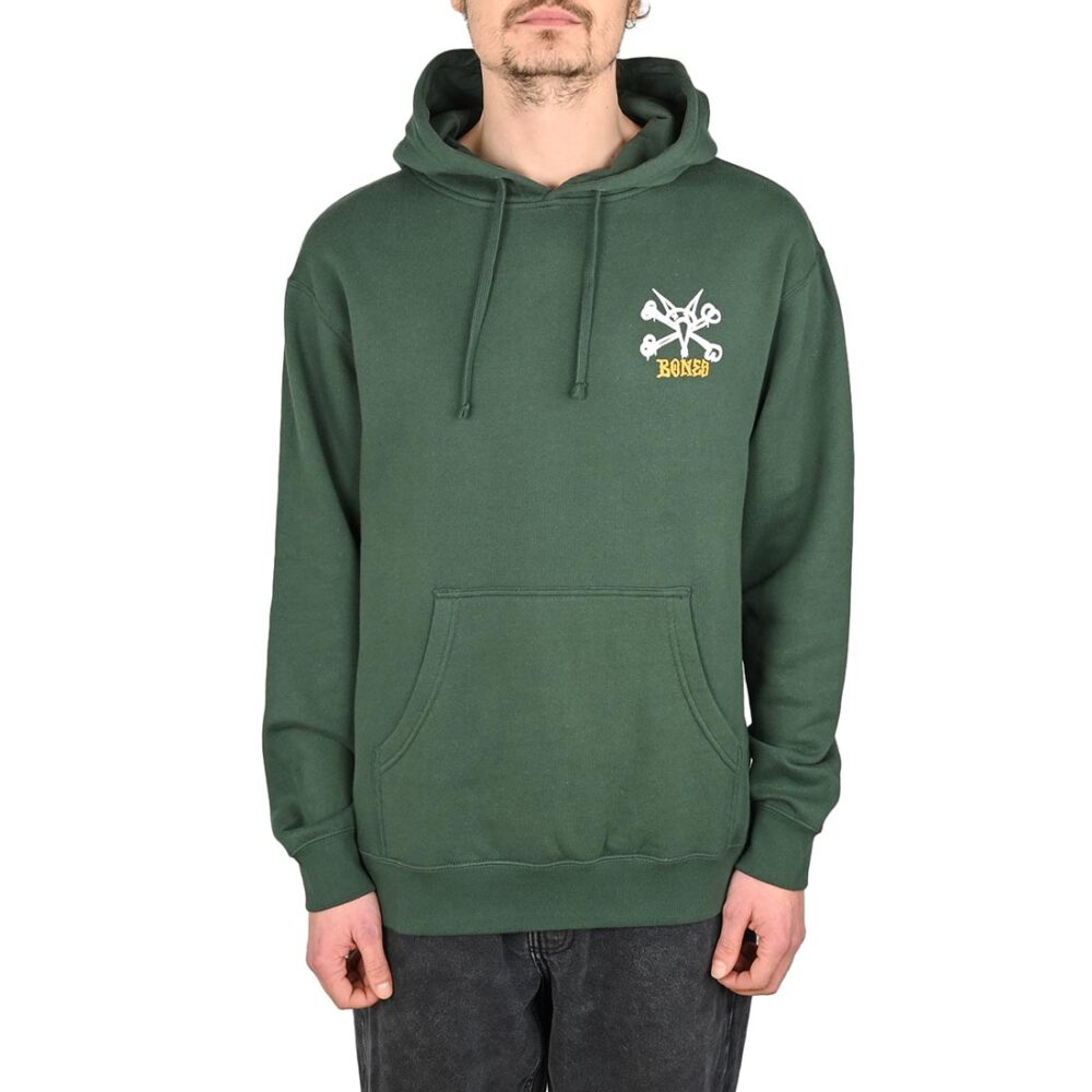 Powell Peralta Rat Bones Pullover Hoodie - Alpine Green