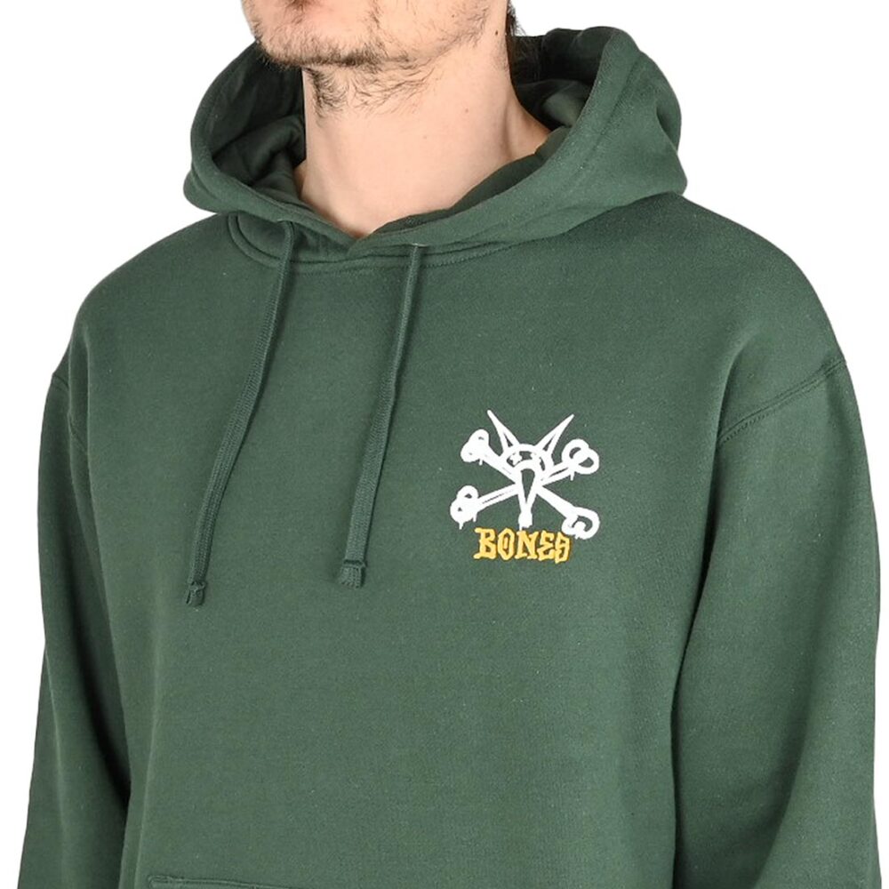 Powell Peralta Rat Bones Pullover Hoodie - Alpine Green