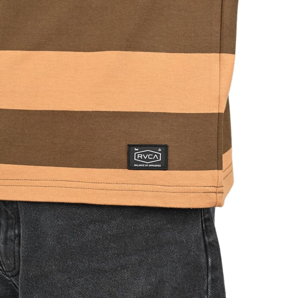 RVCA Chainmail L/S T-Shirt - Camel
