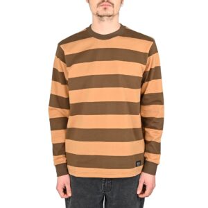 RVCA Chainmail L/S T-Shirt - Camel