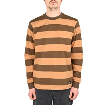 RVCA Chainmail L/S T-Shirt - Camel