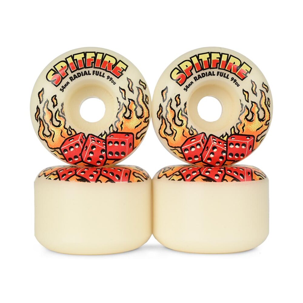 Spitfire Formula Four Hot Hand Radial Full 99D 54mm Wheels
