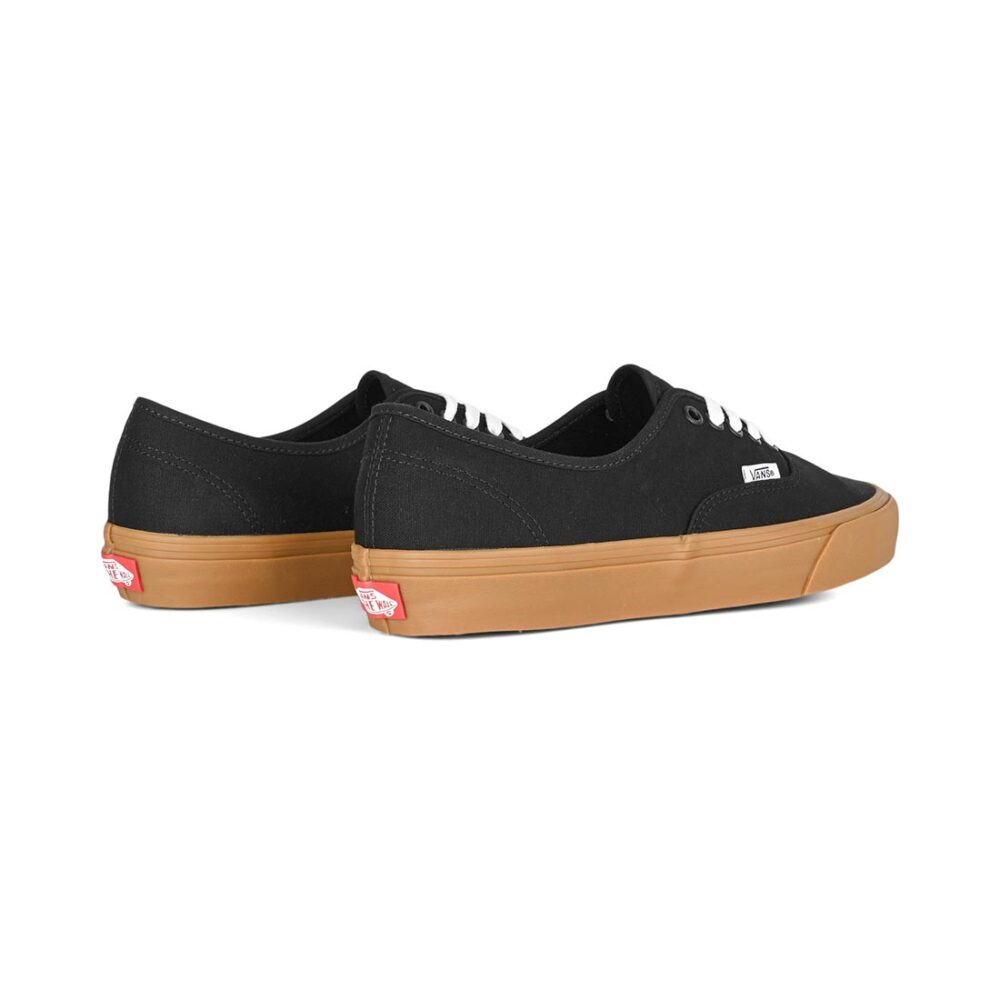 Vans Classic Authentic Skate Shoes - Black/Gum