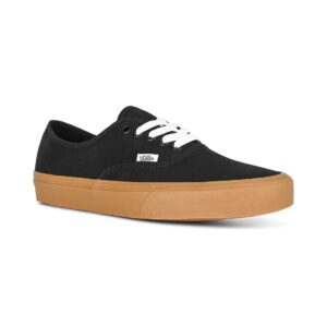 Vans Classic Authentic Skate Shoes - Black/Gum