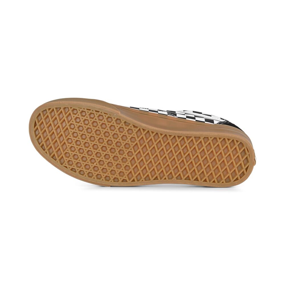 Vans Classic Old Skool Skate Shoes - Fat Lace Checker Black