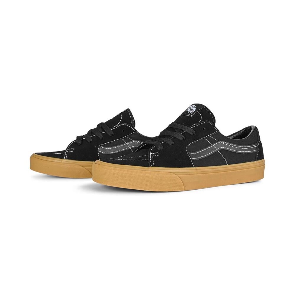 Vans Classic Sk8-Low Skate Shoes - Black/Gum