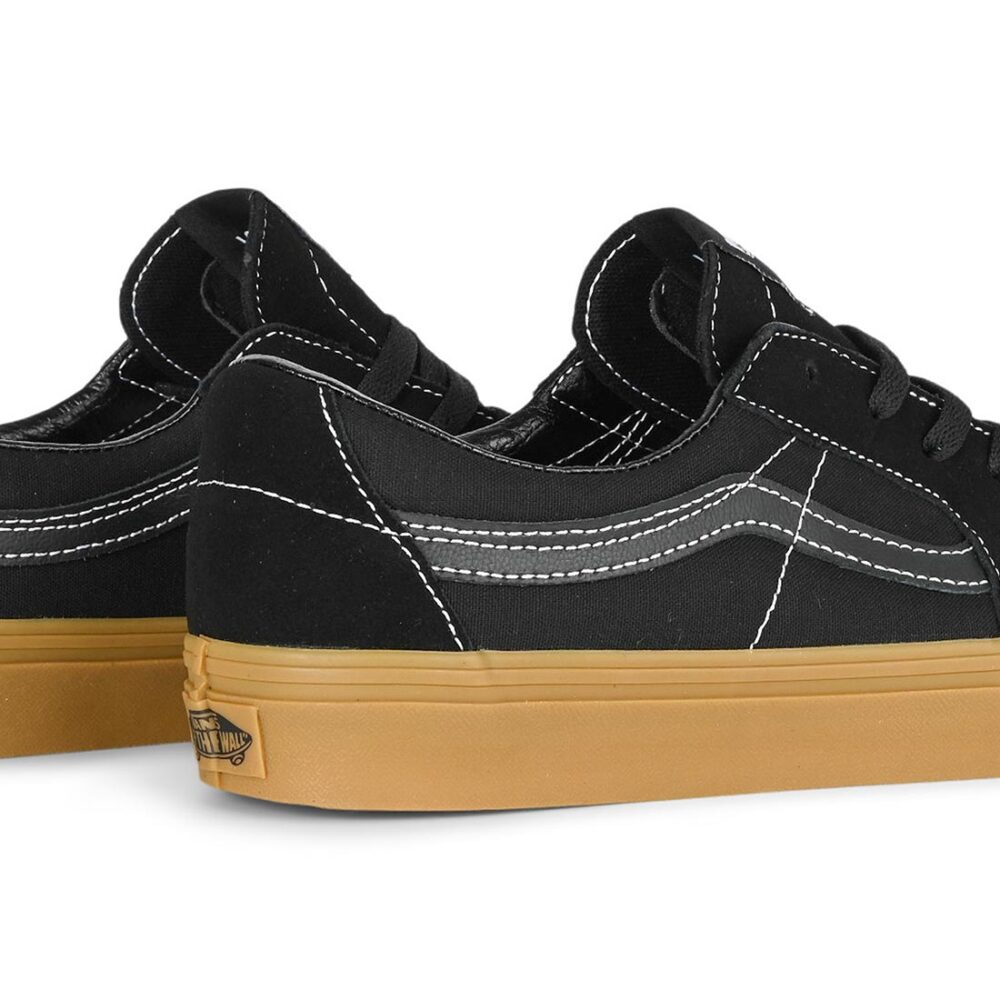 Vans Classic Sk8-Low Skate Shoes - Black/Gum