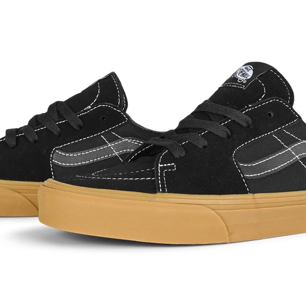 Vans Classic Sk8-Low Skate Shoes - Black/Gum