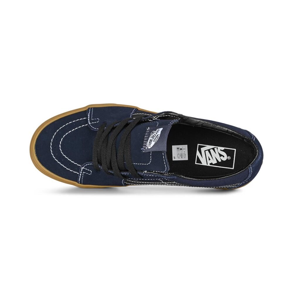 Vans Classic Sk8-Low Skate Shoes - Navy/Gum