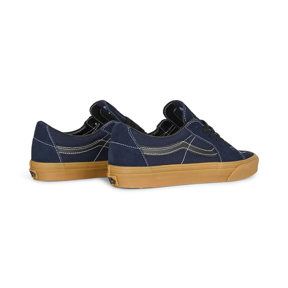 Vans Classic Sk8-Low Skate Shoes - Navy/Gum
