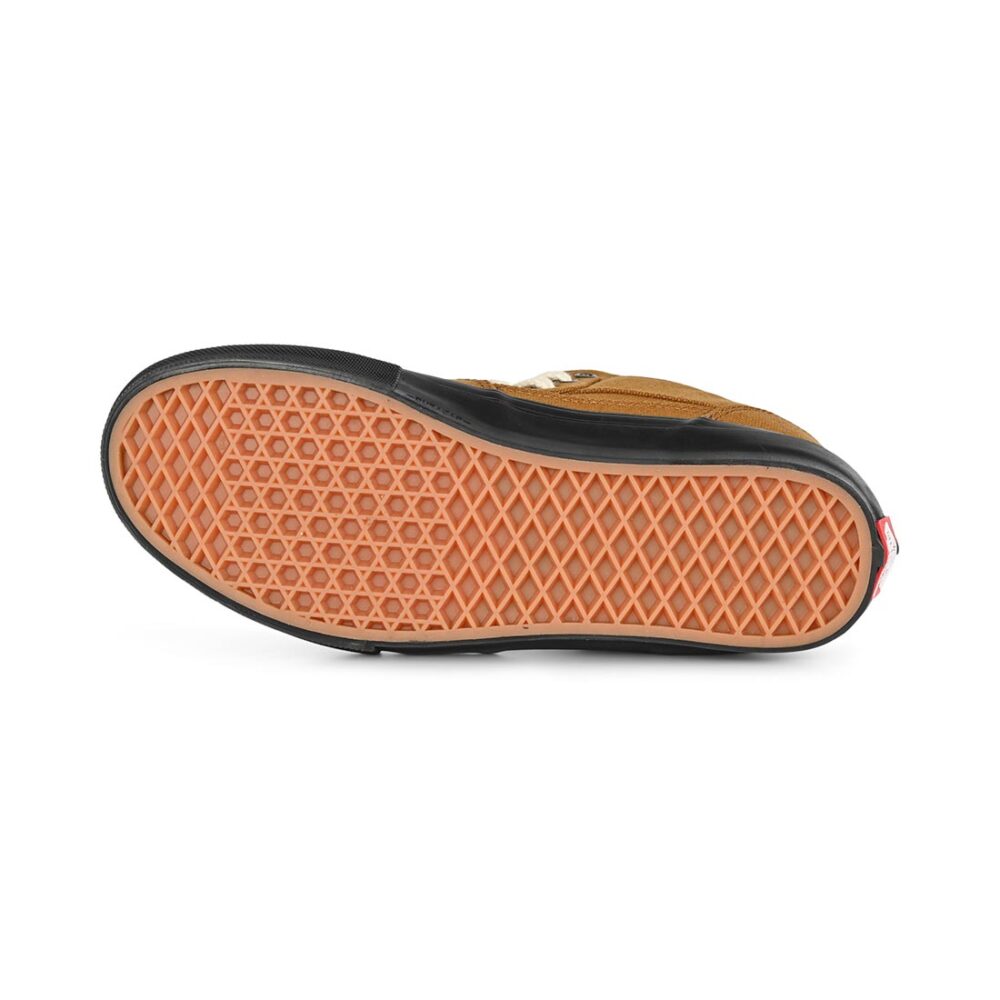 Vans Half Cab Skate Shoes - Golden Brown/Black