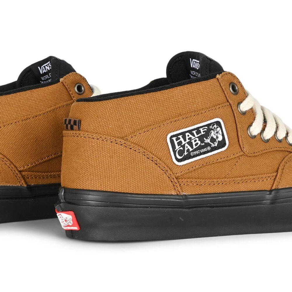 Vans Half Cab Skate Shoes - Golden Brown/Black