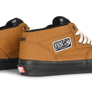 Vans Half Cab Skate Shoes - Golden Brown/Black