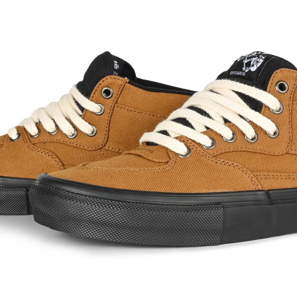 Vans Half Cab Skate Shoes - Golden Brown/Black