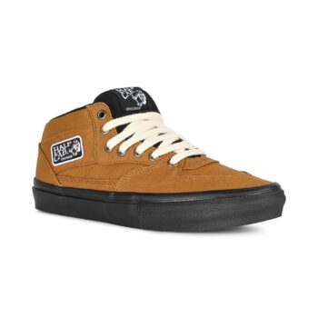 Vans Half Cab Skate Shoes - Golden Brown/Black