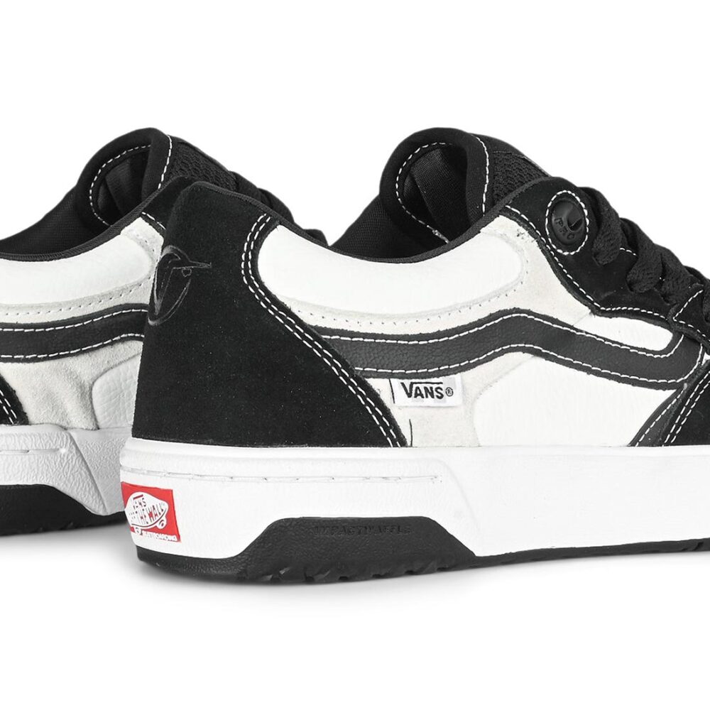 Vans Rowan 2 Skate Shoes - Black/White/Black