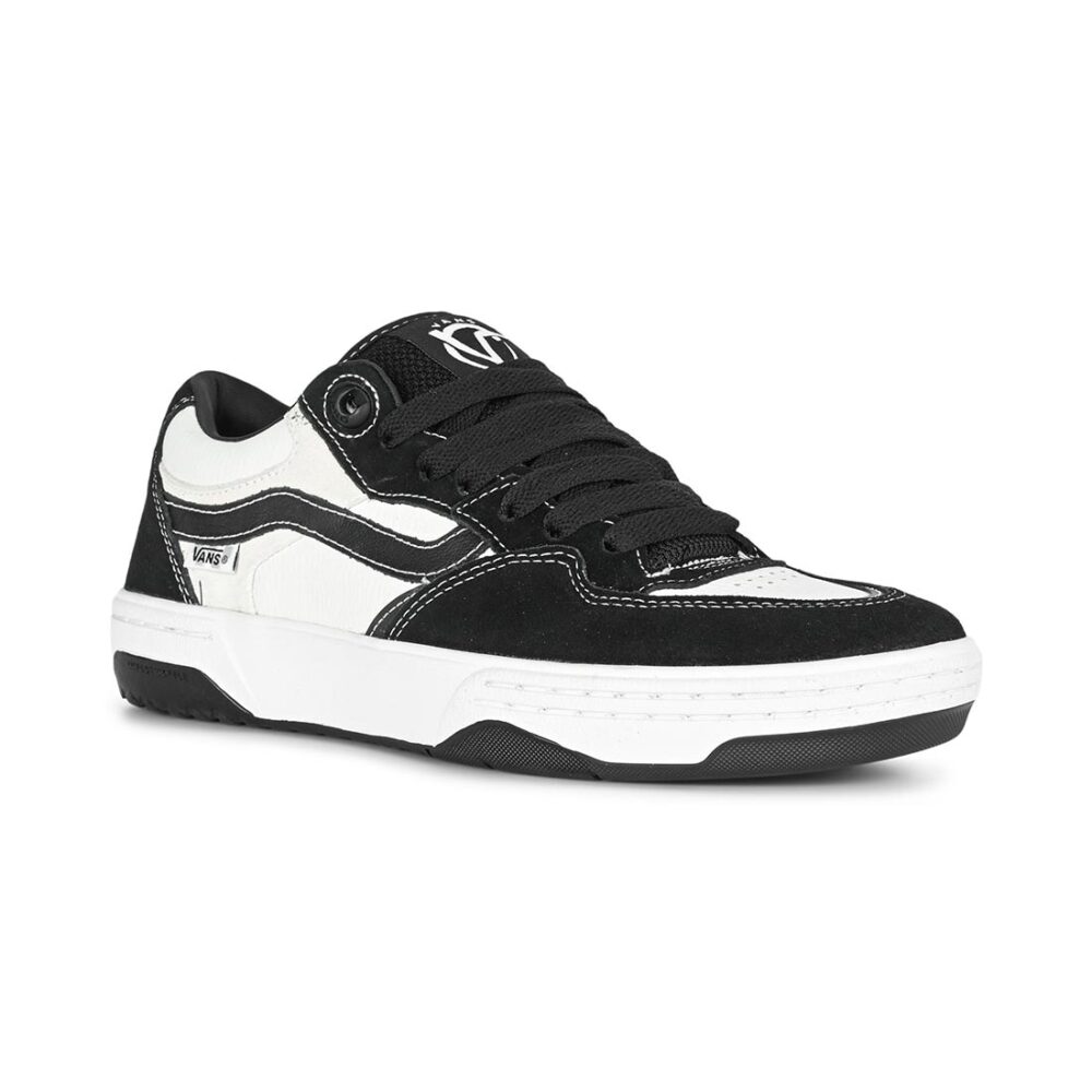 Vans Rowan 2 Skate Shoes - Black/White/Black