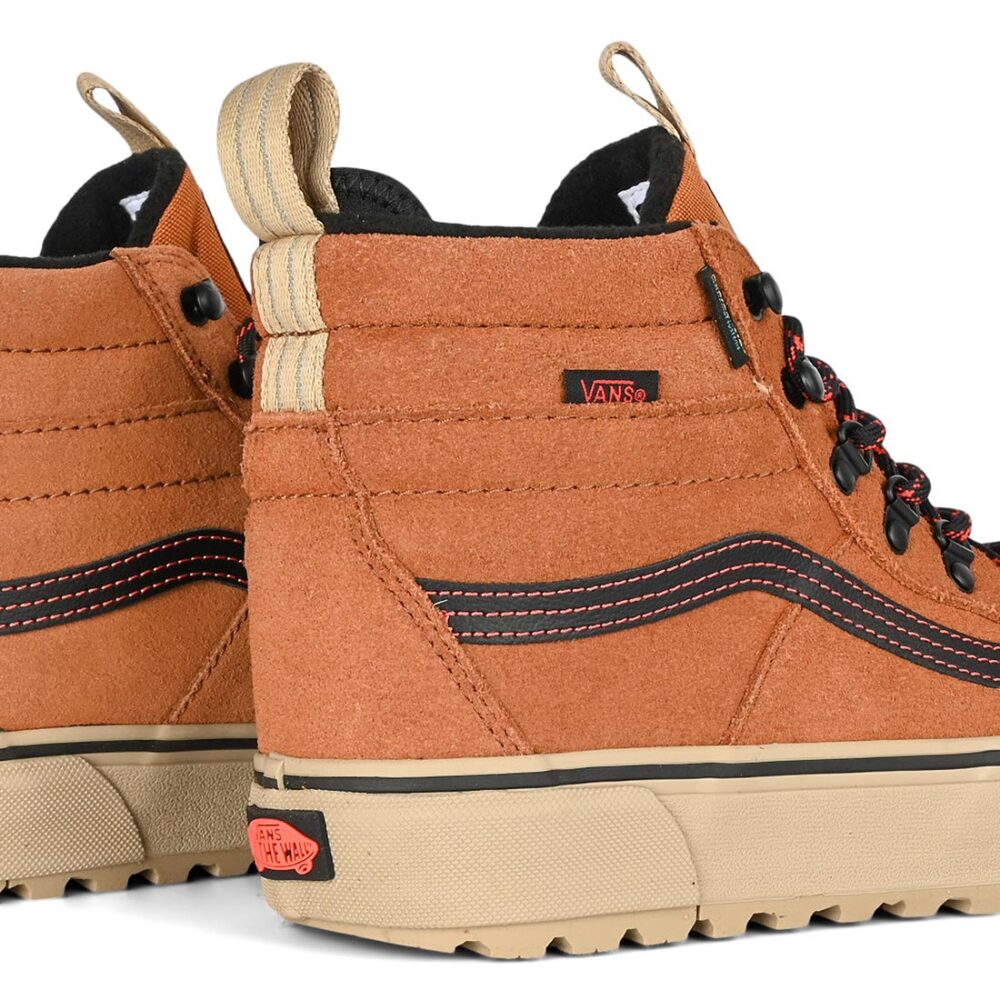 Vans Sk8-Hi MTE DR Winterised Skate Shoes - Glazed Ginger