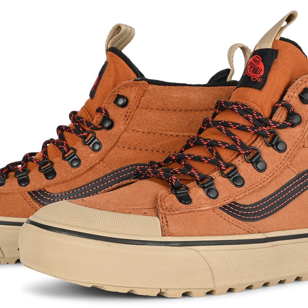 Vans Sk8-Hi MTE DR Winterised Skate Shoes - Glazed Ginger