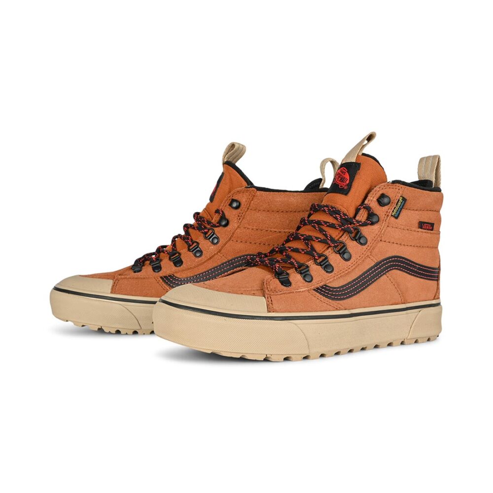 Vans Sk8-Hi MTE DR Winterised Skate Shoes - Glazed Ginger
