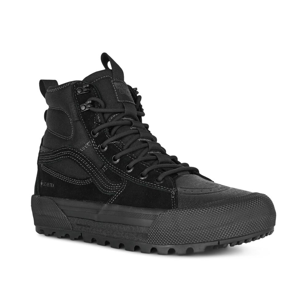 Vans Sk8-Hi MTE Gore-Tex Winterised Skate Shoes - Blackout