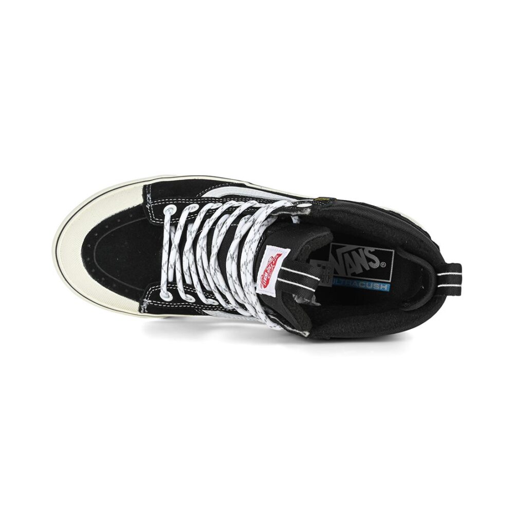 Vans Sk8-Hi MTE Winterised Skate Shoes - Black/True White