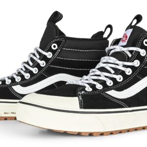 Vans Sk8-Hi MTE Winterised Skate Shoes - Black/True White