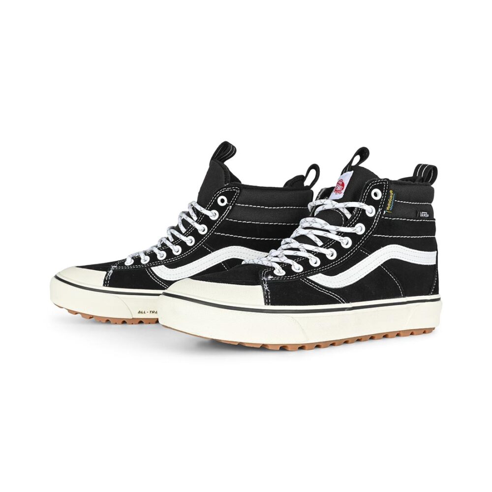 Vans Sk8-Hi MTE Winterised Skate Shoes - Black/True White