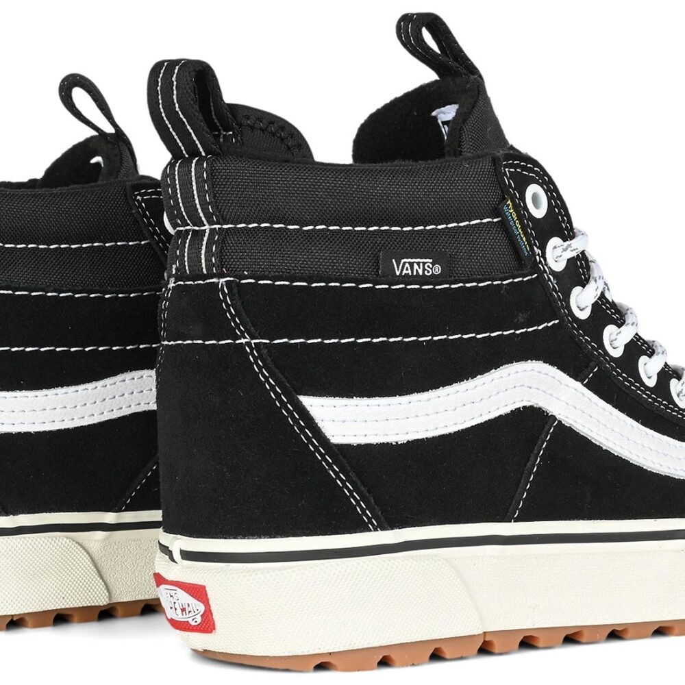 Vans Sk8-Hi MTE Winterised Skate Shoes - Black/True White