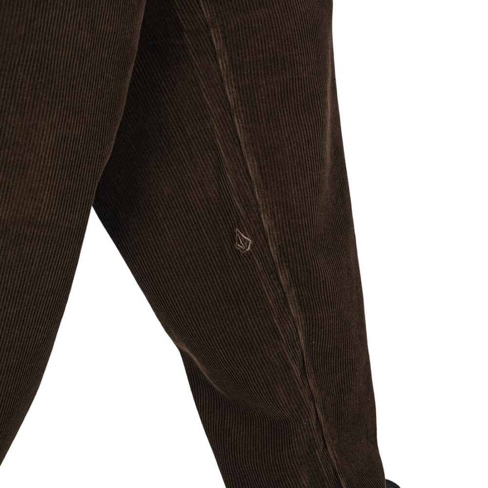 Volcom Freazy Loose Corduroy Pants - Dark Brown
