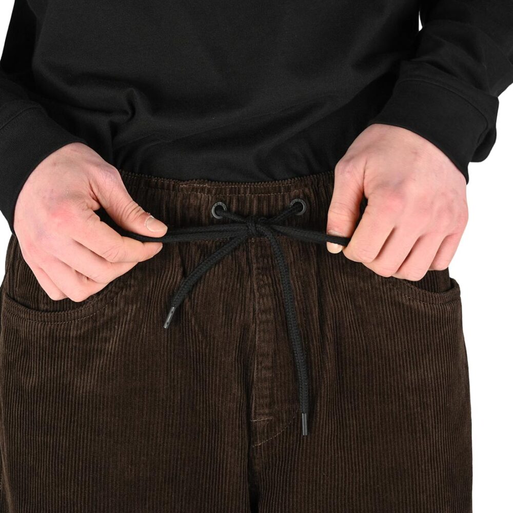Volcom Freazy Loose Corduroy Pants - Dark Brown