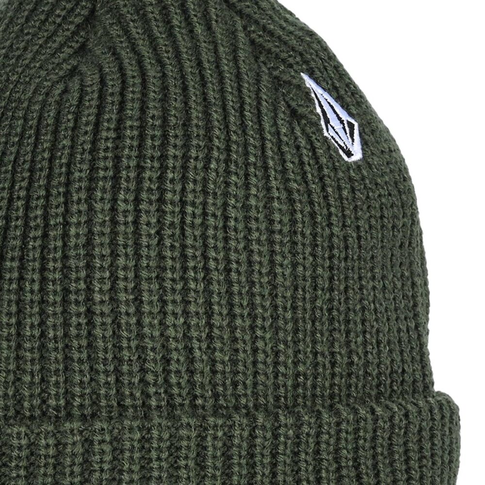 Volcom Full Stone Cuff Beanie Hat - Dark Forest