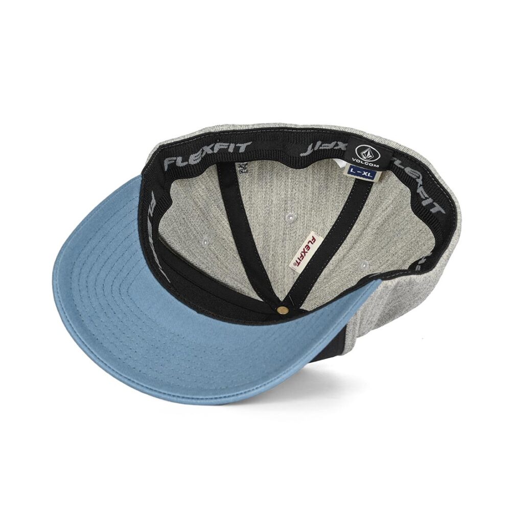 Volcom Full Stone Heather Flexfit Cap - Blue Rinse