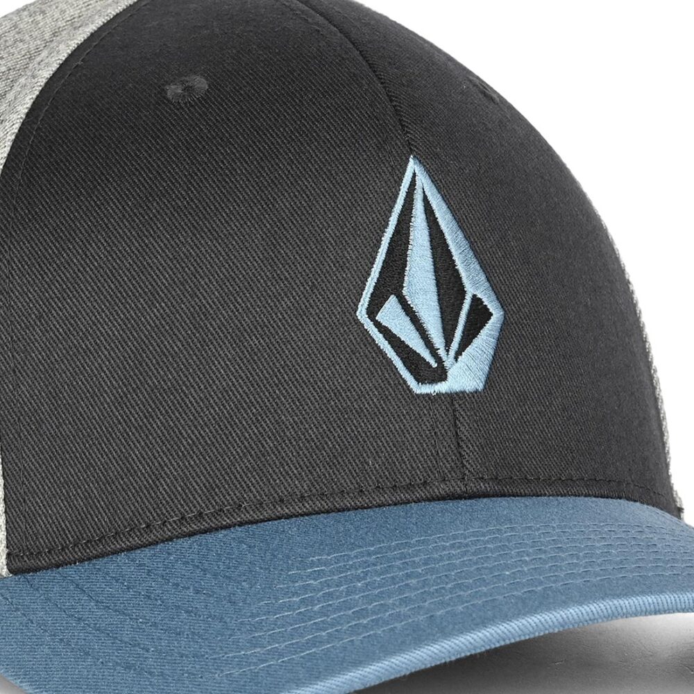Volcom Full Stone Heather Flexfit Cap - Blue Rinse