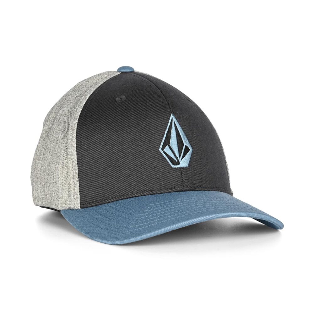 Volcom Full Stone Heather Flexfit Cap - Blue Rinse