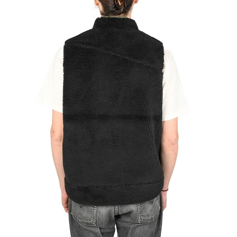 Volcom Highvi Fleece Vest Gilet - Black