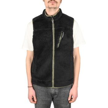 Volcom Highvi Fleece Vest Gilet - Black