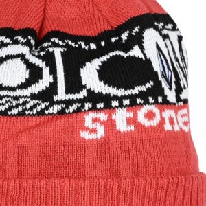 Volcom Lib Stone Legacy Cuff Beanie Hat - Ribbon Red