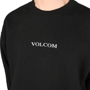 Volcom Stone Pullover Crew Sweater - Black