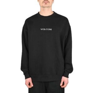 Volcom Stone Pullover Crew Sweater - Black