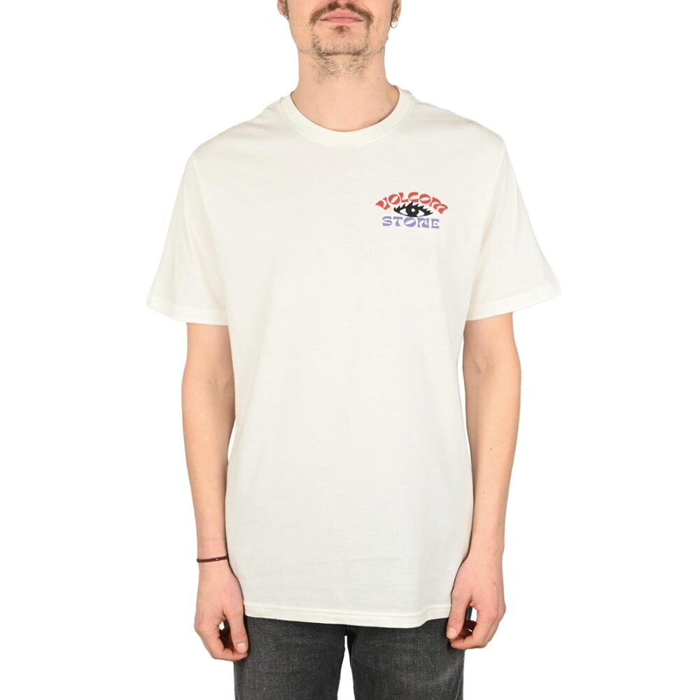 Volcom Stone Spectacle S/S T-Shirt - Off White