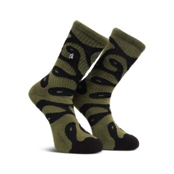 Volcom Zephyr Crew Socks - Wintermoss (Copy)