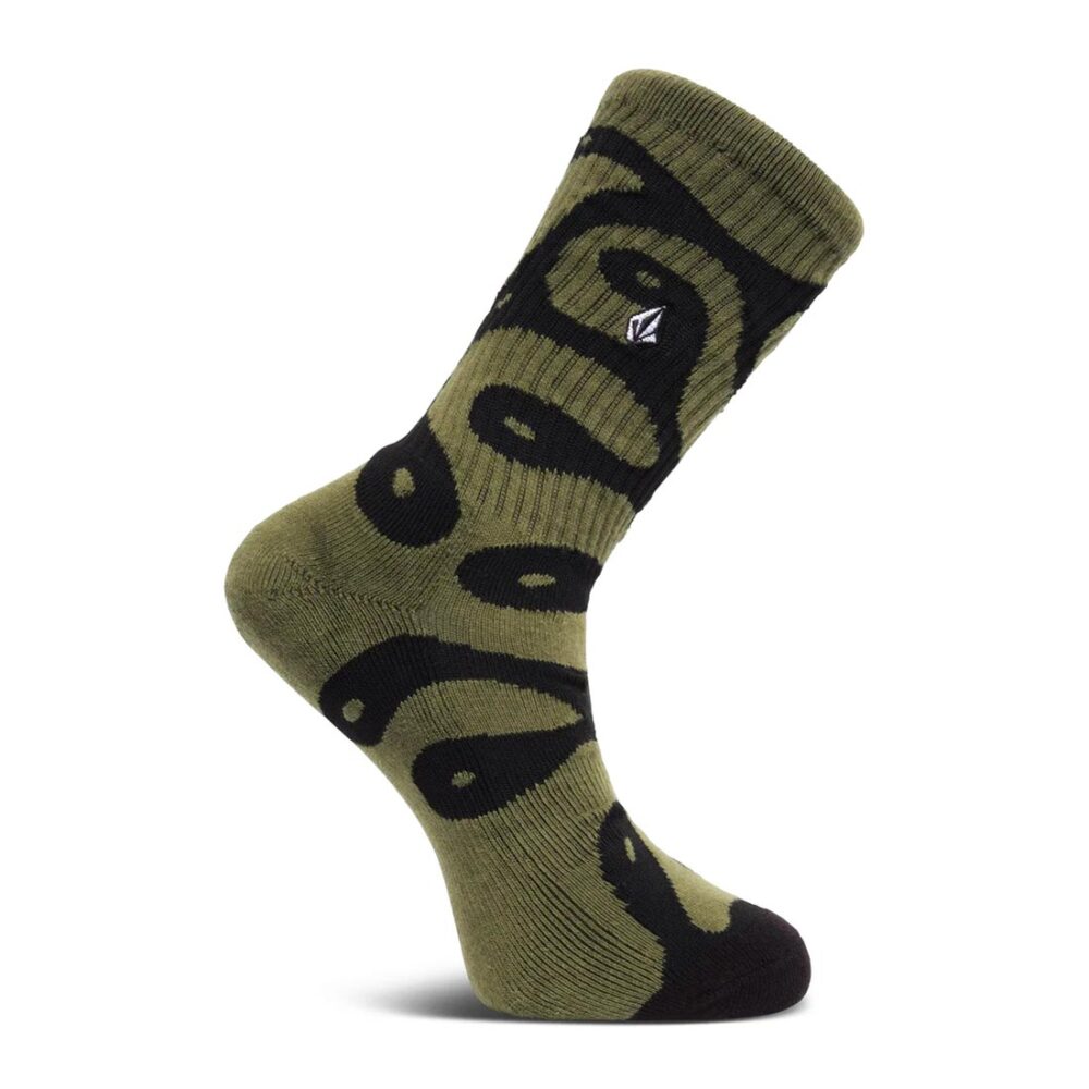 Volcom Zephyr Crew Socks - Wintermoss