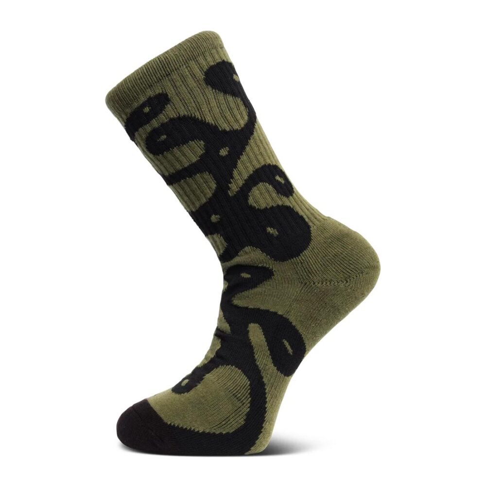 Volcom Zephyr Crew Socks - Wintermoss