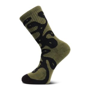Volcom Zephyr Crew Socks - Wintermoss